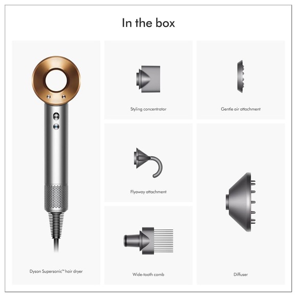 Dyson Supersonic Hair Dryer - Silver - Picture 4 of 4